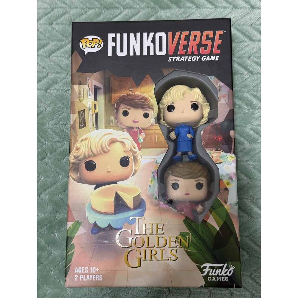 Pop Funko Verse Strategy Game The Golden Girls Rose & Blanche New